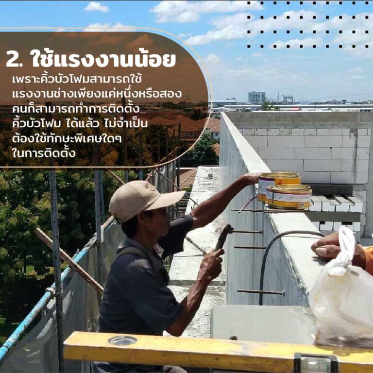 คิ้วบัวโฟม , บัวโฟม , บัวประดับ , บัวติดผนัง
