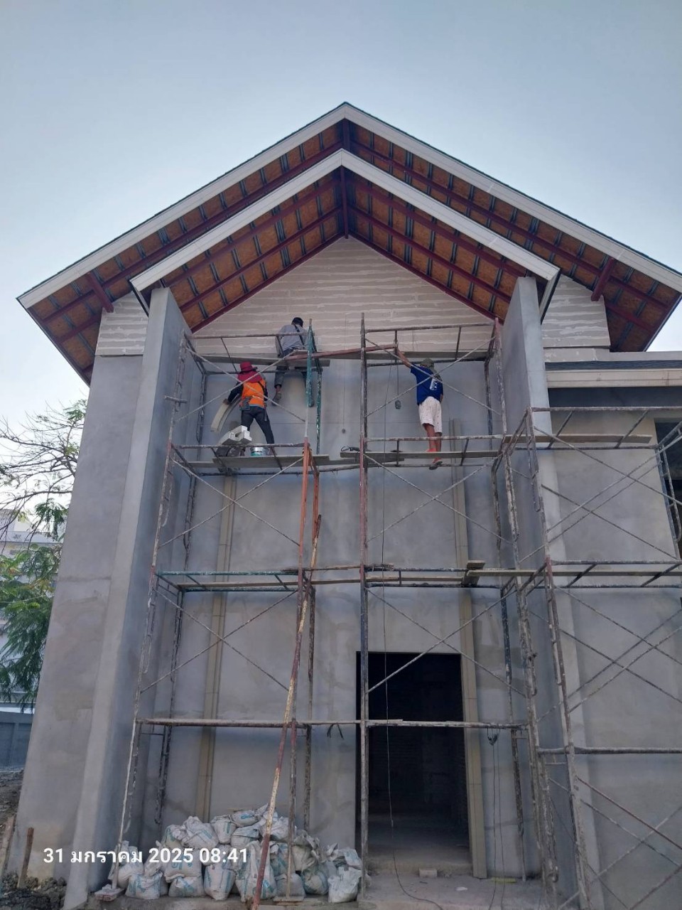 หน้างานบ้านเดี่ยวสมุทรปราการ